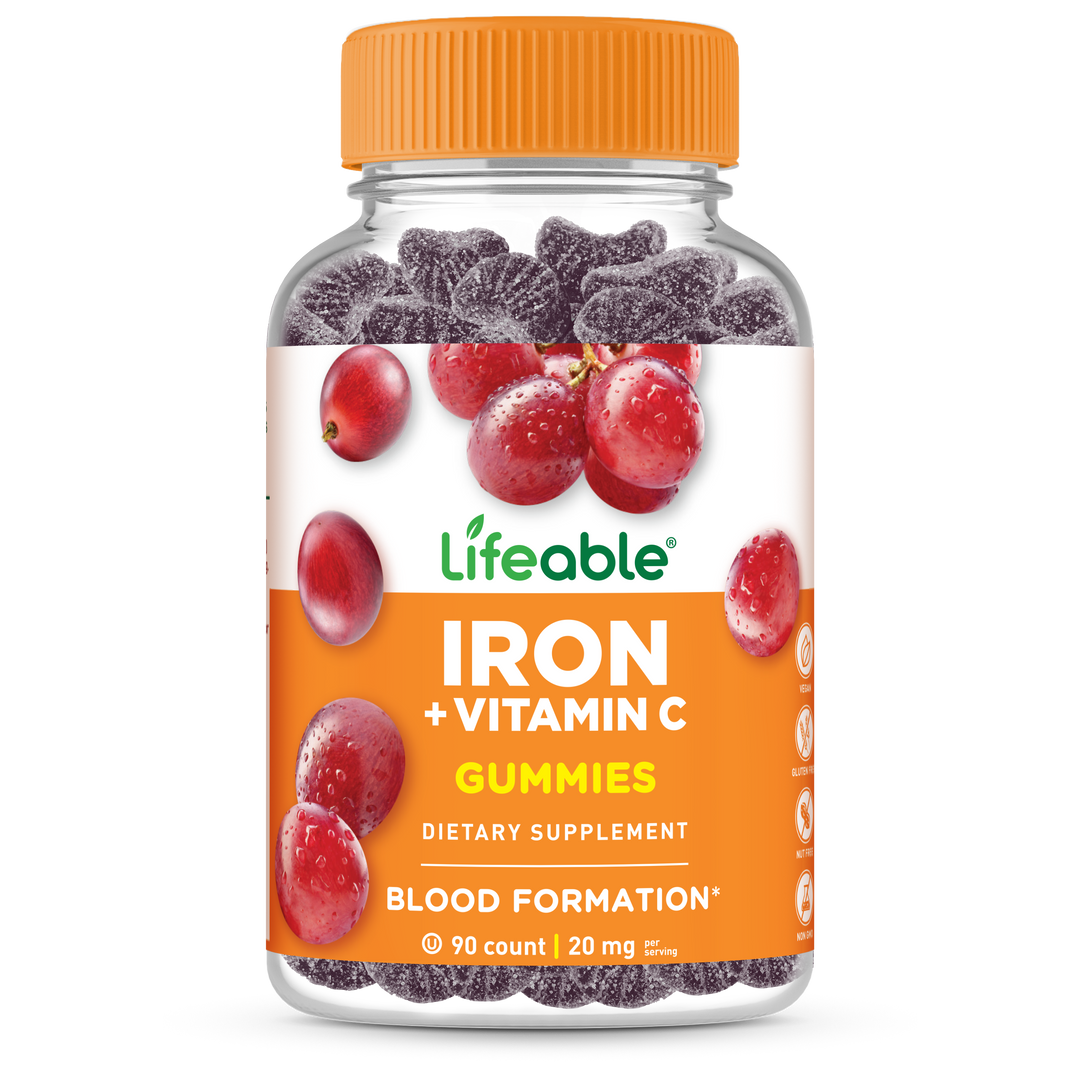 Iron and Vitamin C Gummies