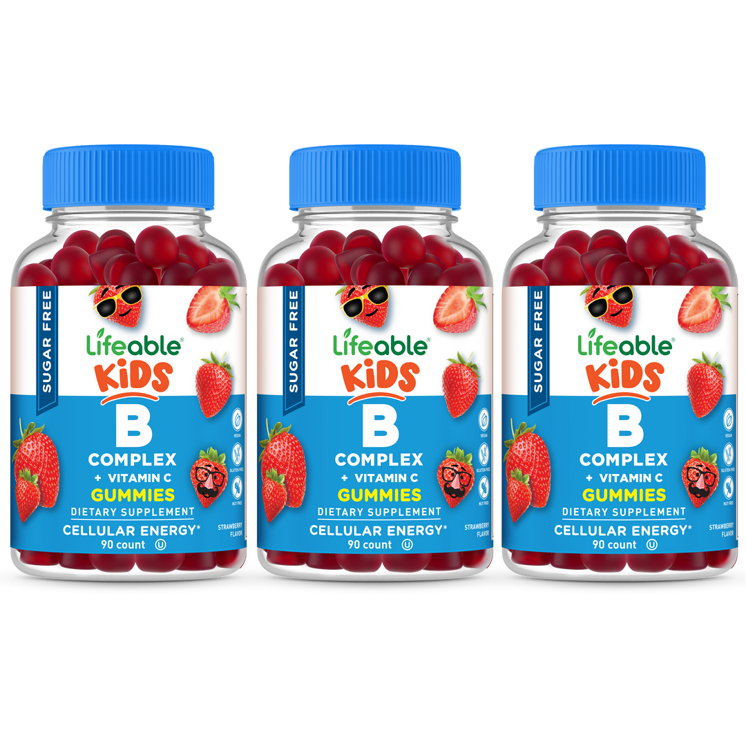 Sugar Free B Complex Gummies for Kids
