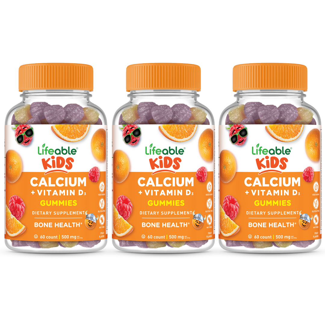 Calcium with Vitamin D Gummies for Kids