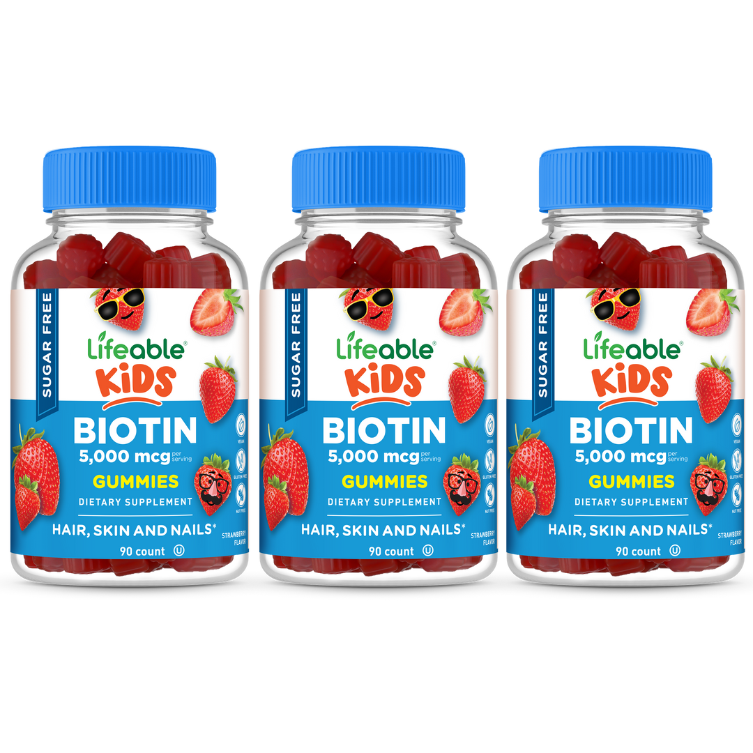Sugar Free Biotin Gummies for Kids