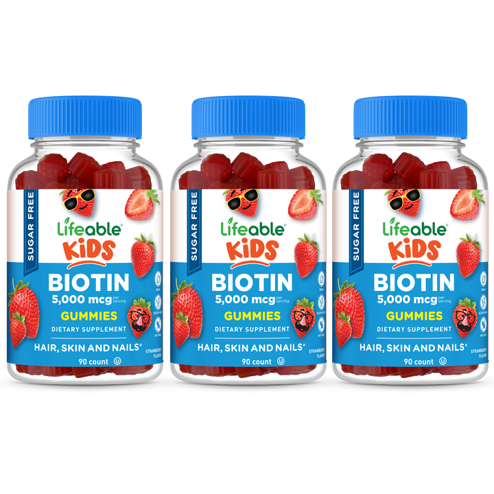 Sugar Free Biotin Gummies for Kids
