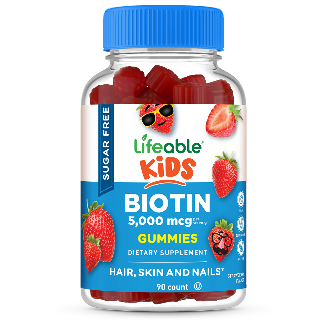 Sugar Free Biotin Gummies for Kids