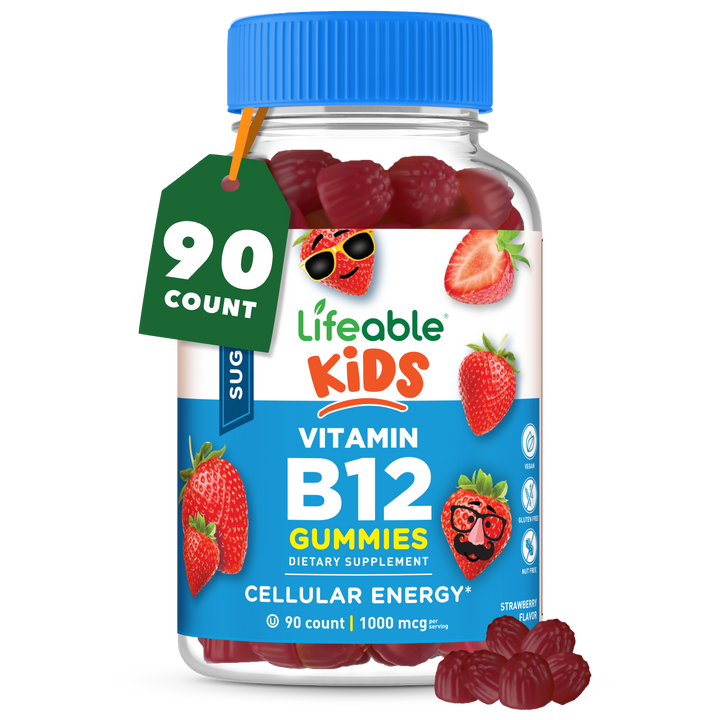 Sugar Free Vitamin B12 Gummies for Kids