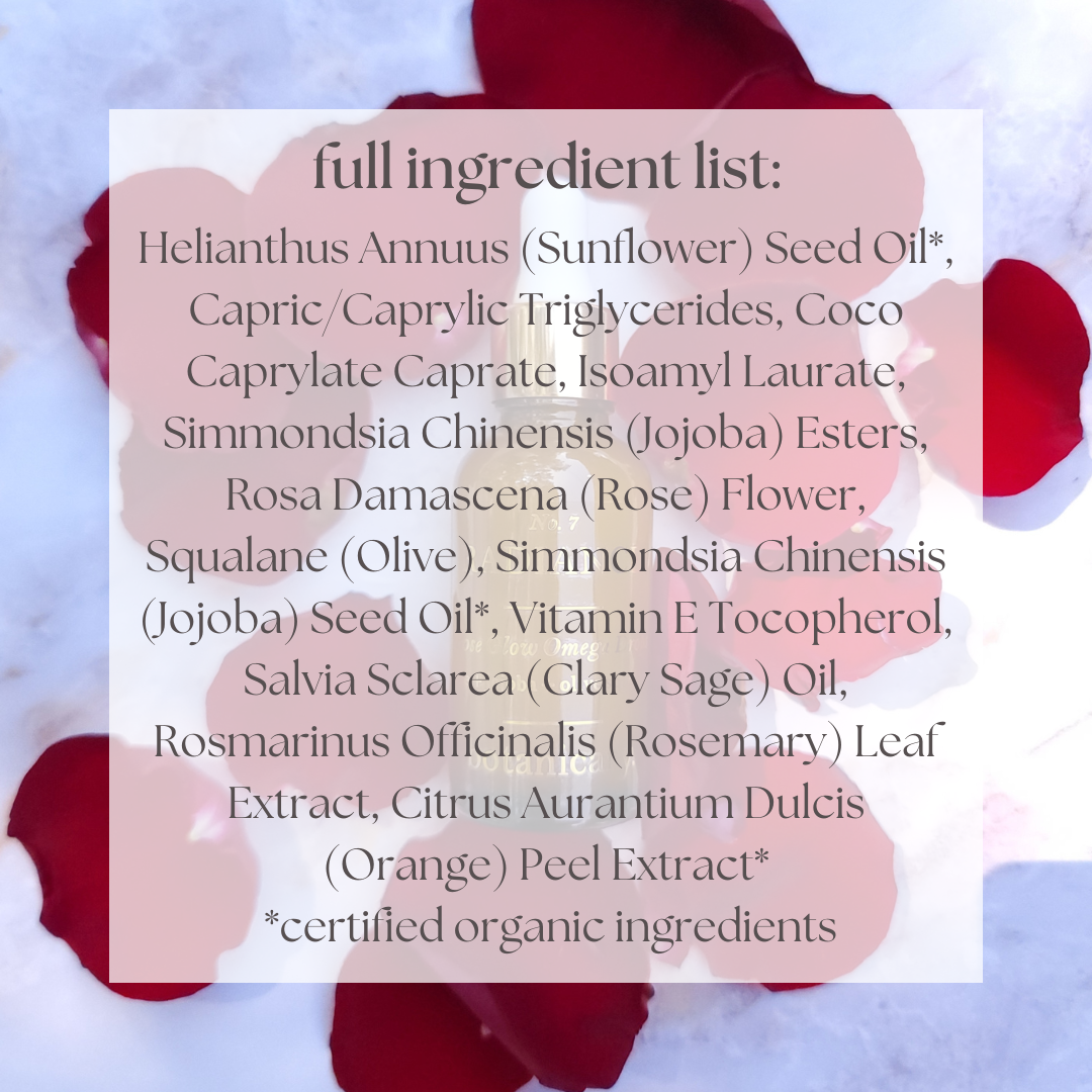 No. 7 RADIANCE - Rose Glow Omega Drops