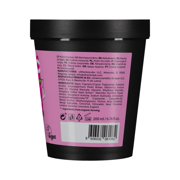 Organic Mimi, Body Conditioner Leave In Mango & Lotus, 200 ml