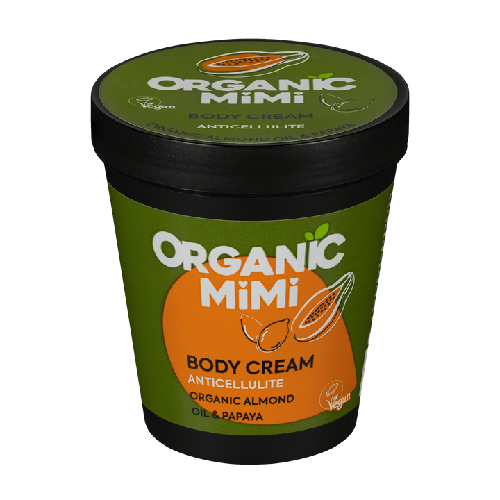Organic Mimi, Body Cream Antiсellulite Almond & Papaya, 200 ml