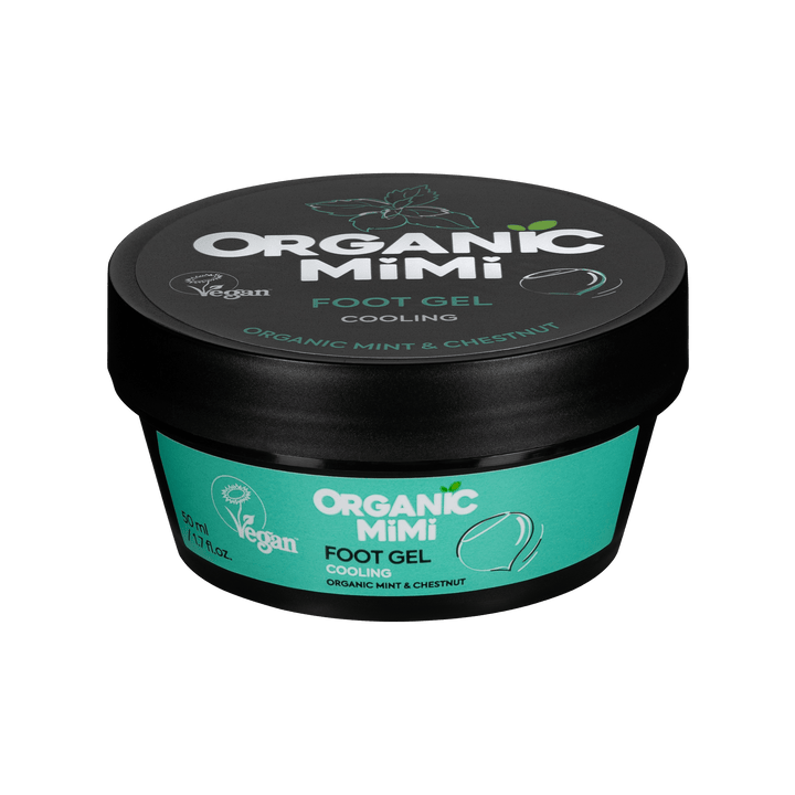 Organic Mimi, Foot Gel Cooling Mint & Chestnut, 50 ml
