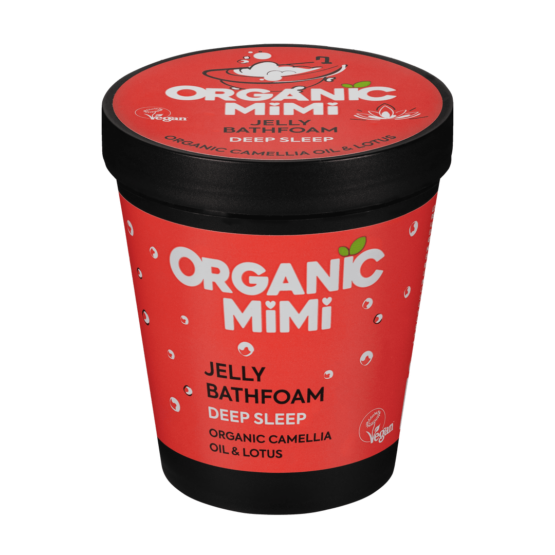 Organic Mimi, Jelly Bathfoam Deep Sleep Camellia & Lotus, 200 ml