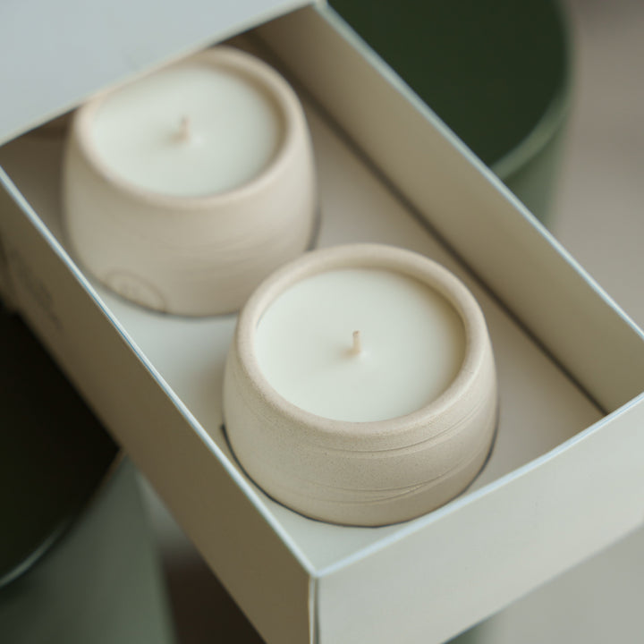 Indian Sandalwood - 3x Hand Crafted Soy Candles (minis)