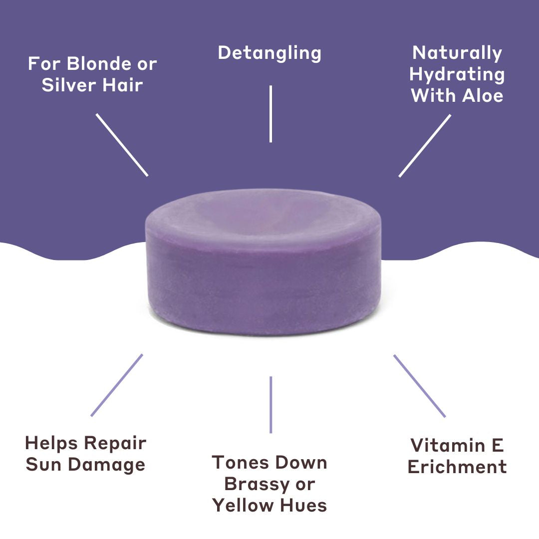 purple conditioner bar