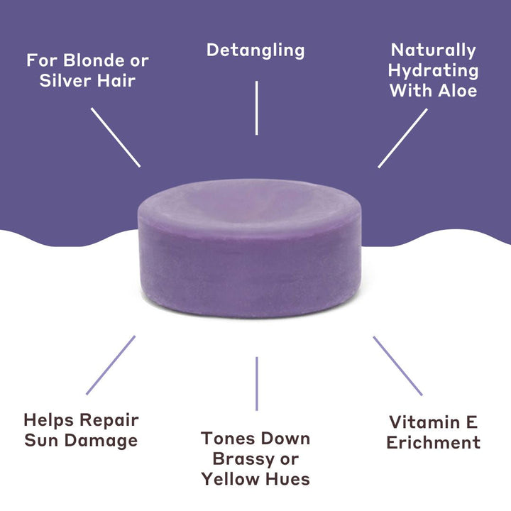 purple conditioner bar