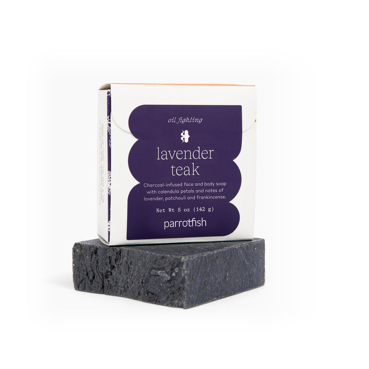 lavender teak soap bar