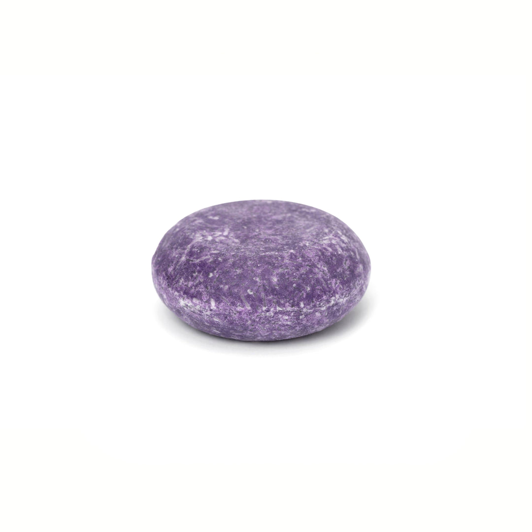 purple shampoo bar