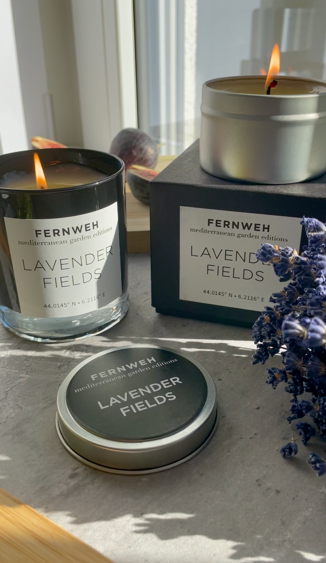 Lavender Fields Scented Soy Candle