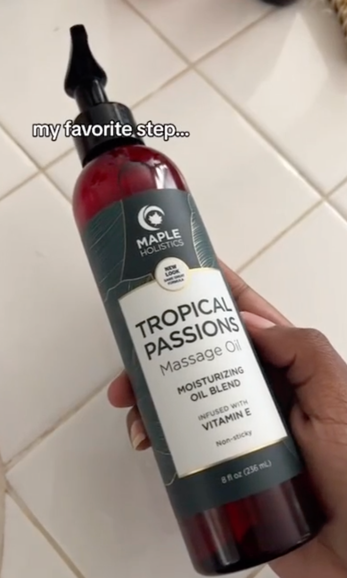 Tropical Passions Massage Oil
