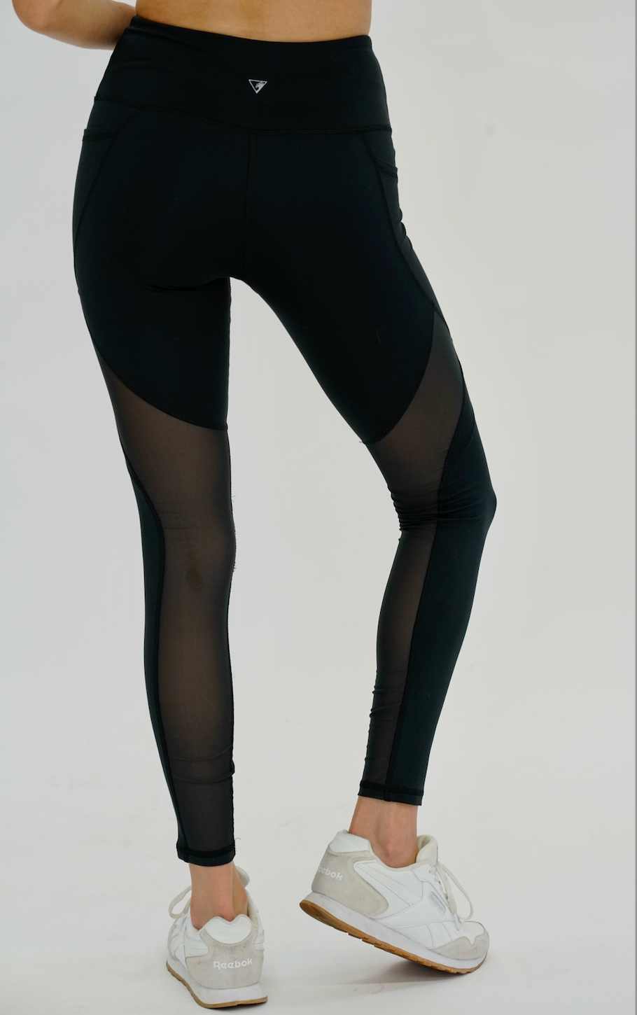 High-Rise Mesh Legging with Pockets