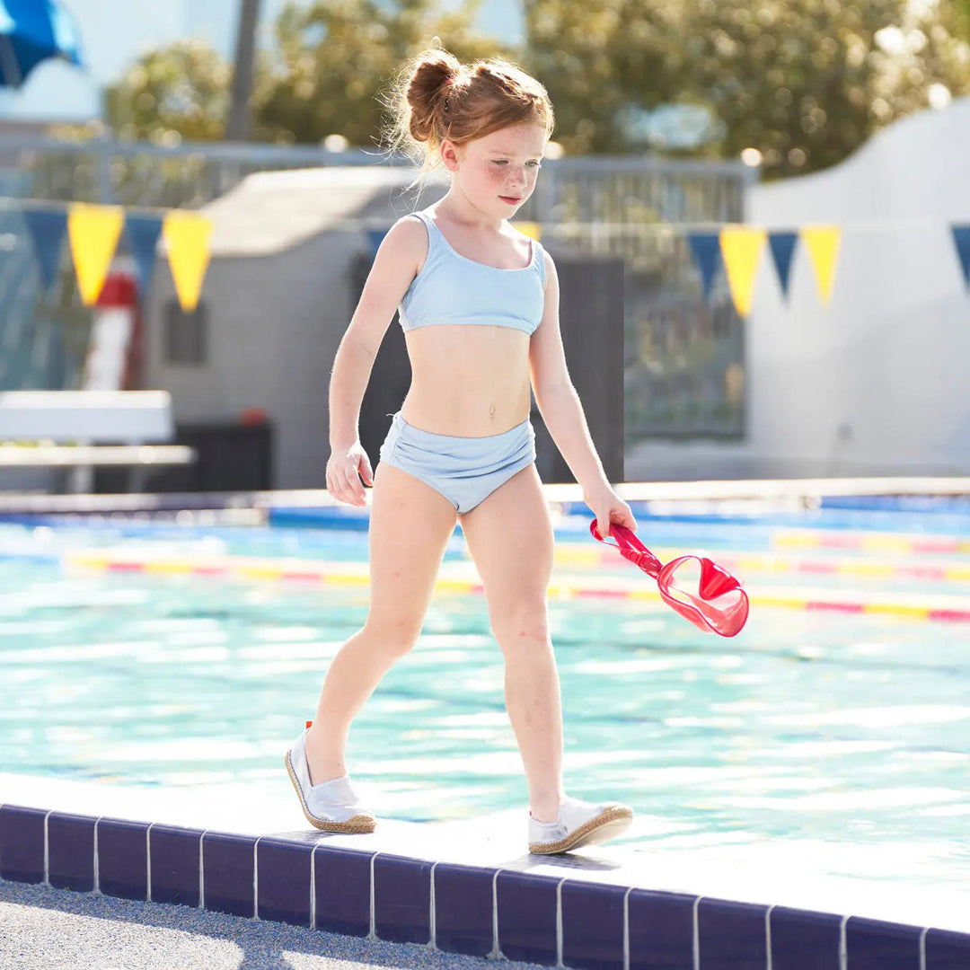 Kids Beachcomber Espadrille Platinum