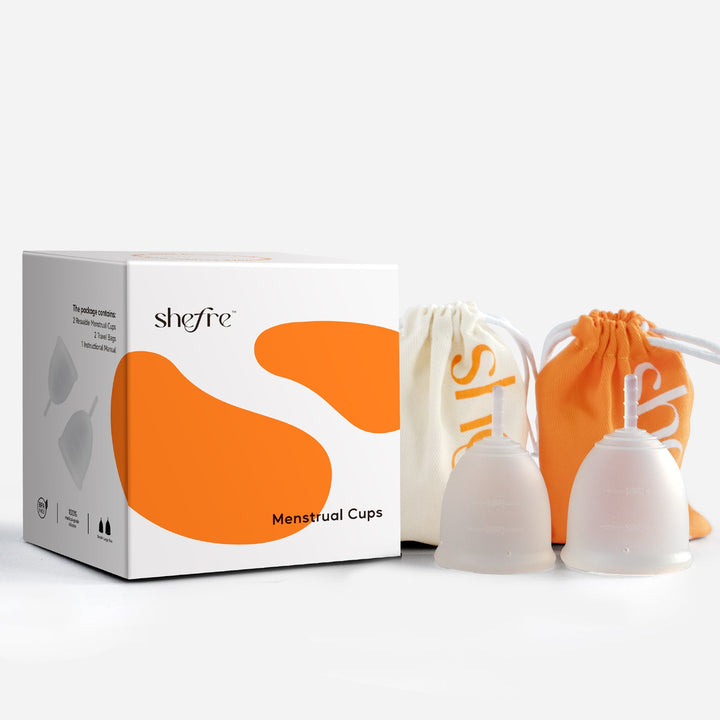 Shefre Menstrual Cup Kit - S+L
