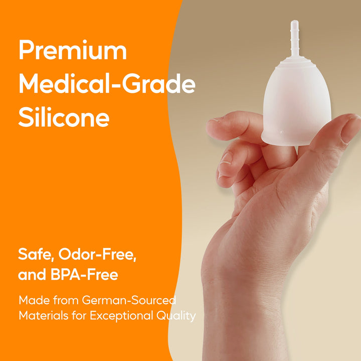 Shefre Menstrual Cup Kit - S+L