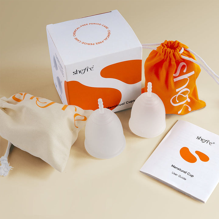 Shefre Menstrual Cup Kit - S+L