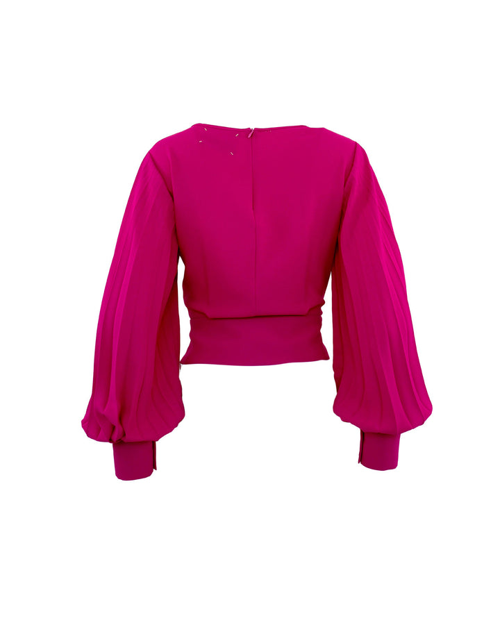 Idalia Pleated Blouse