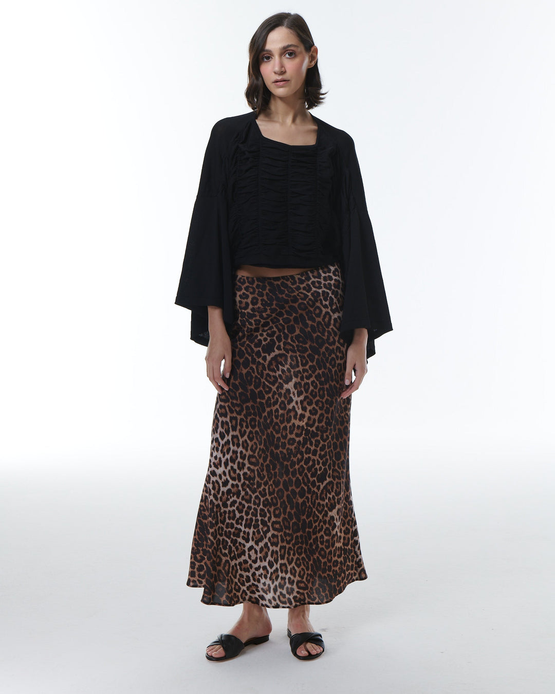 Kores Leopard Skirt