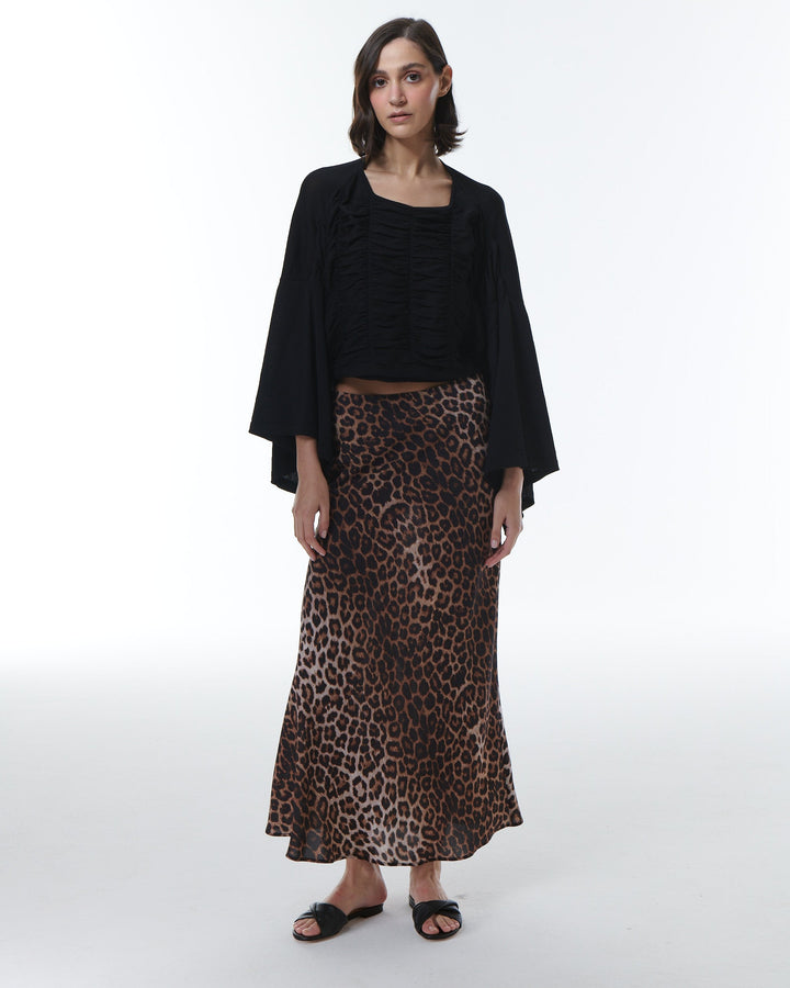 Kores Leopard Skirt