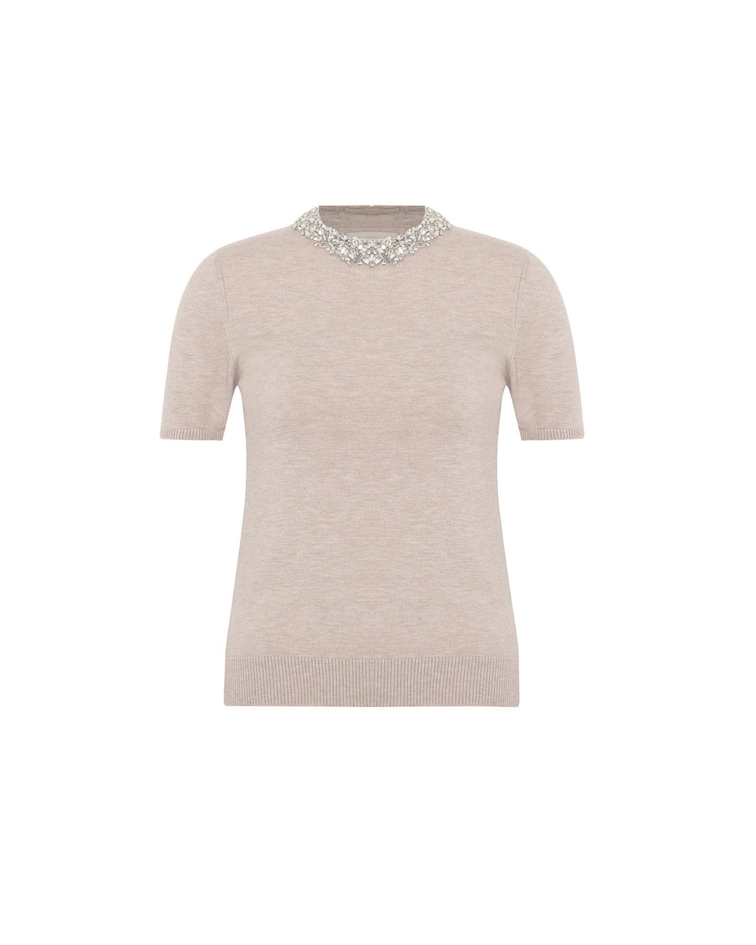 Nomia Embellished Knit Tee