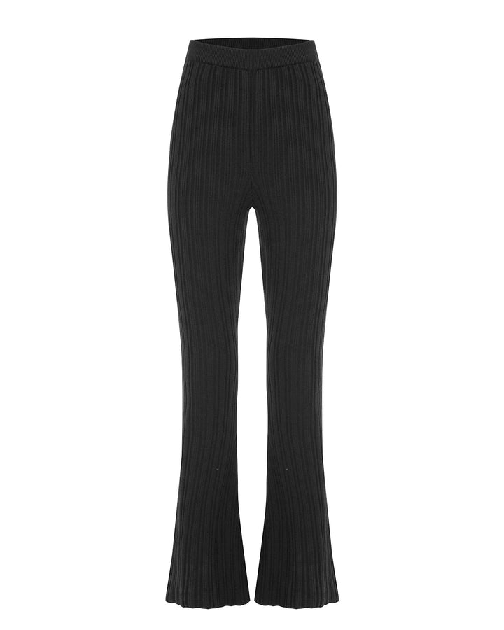 Pallas Rib Knit Bootcut Pant