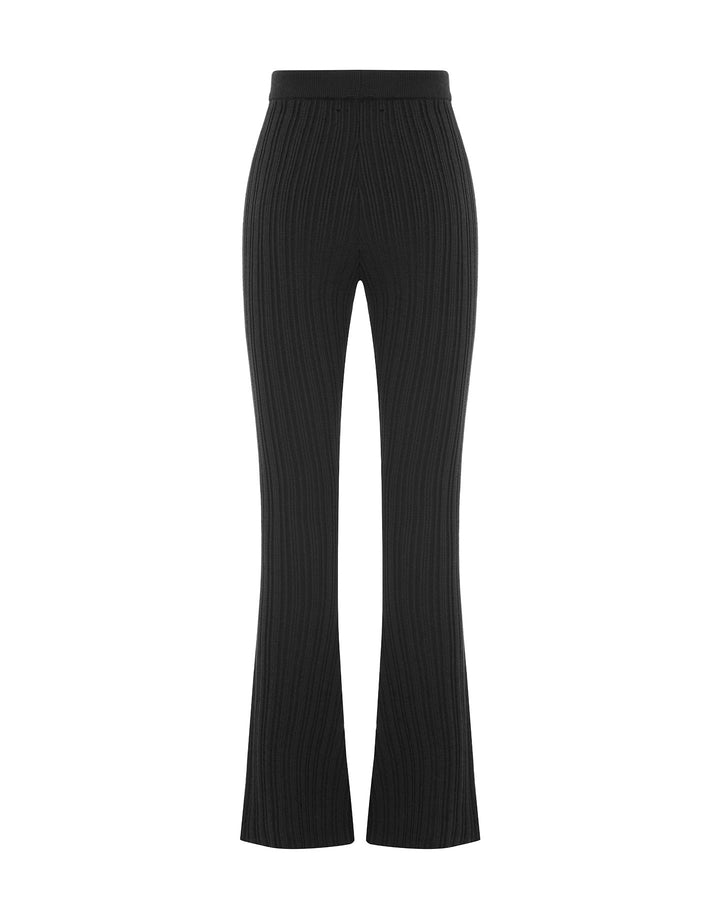 Pallas Rib Knit Bootcut Pant