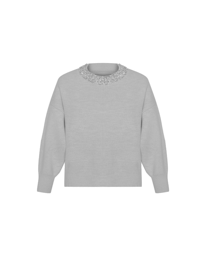 Nomia Embellished Oversized Pullover