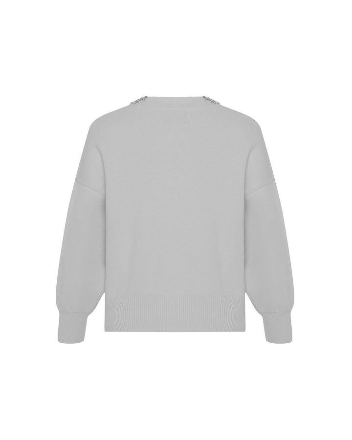 Nomia Embellished Oversized Pullover