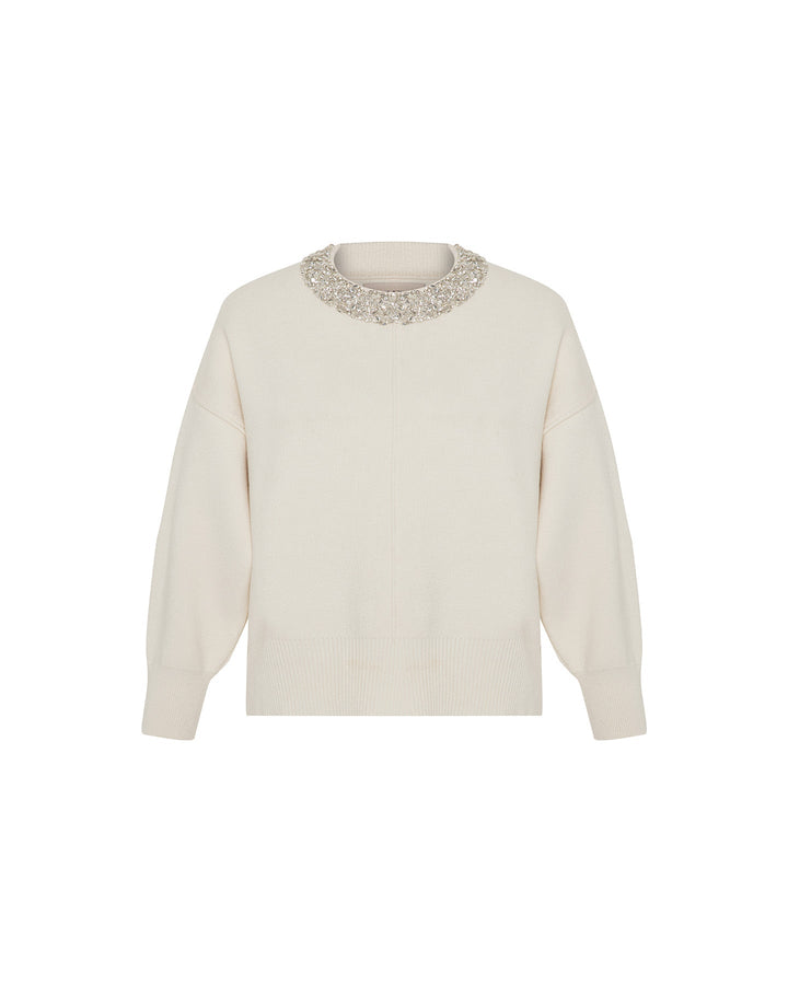 Nomia Embellished Oversized Pullover