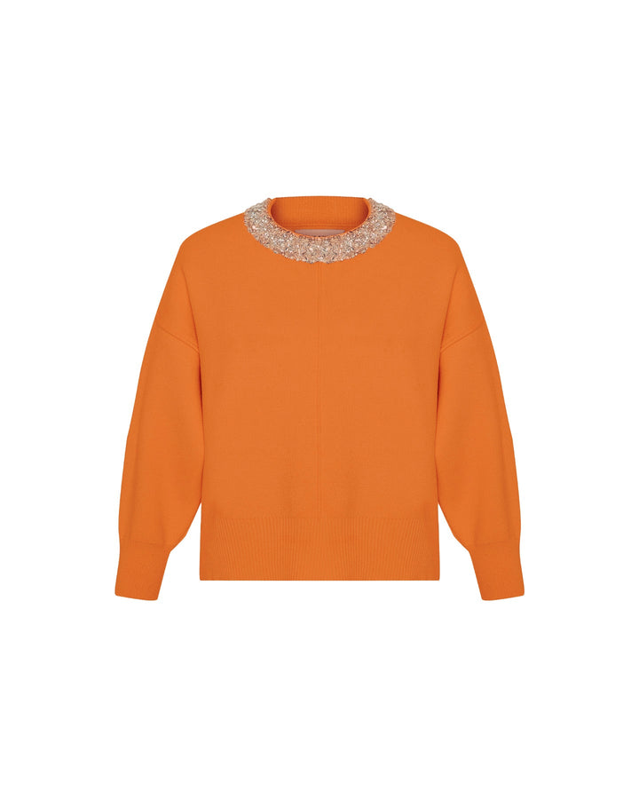 Nomia Embellished Oversized Pullover