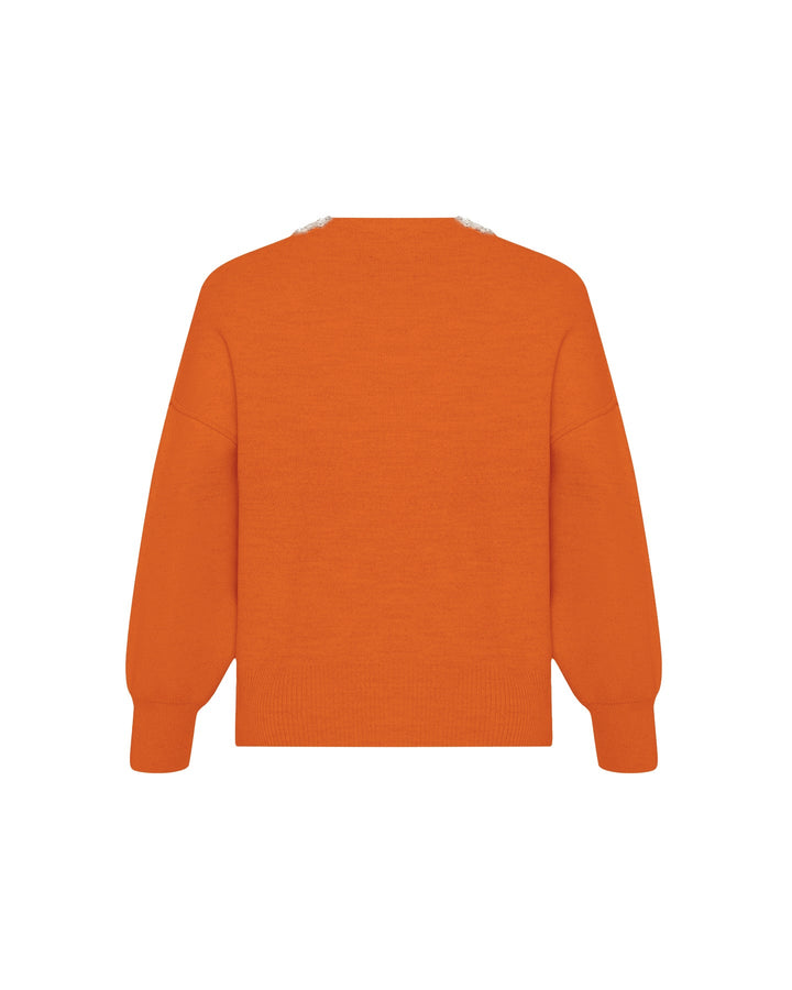 Nomia Embellished Oversized Pullover
