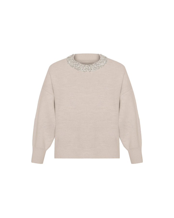 Nomia Embellished Oversized Pullover