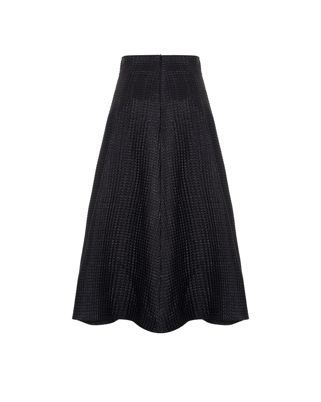 Cleo Jacquard Fluted Midi Skirt