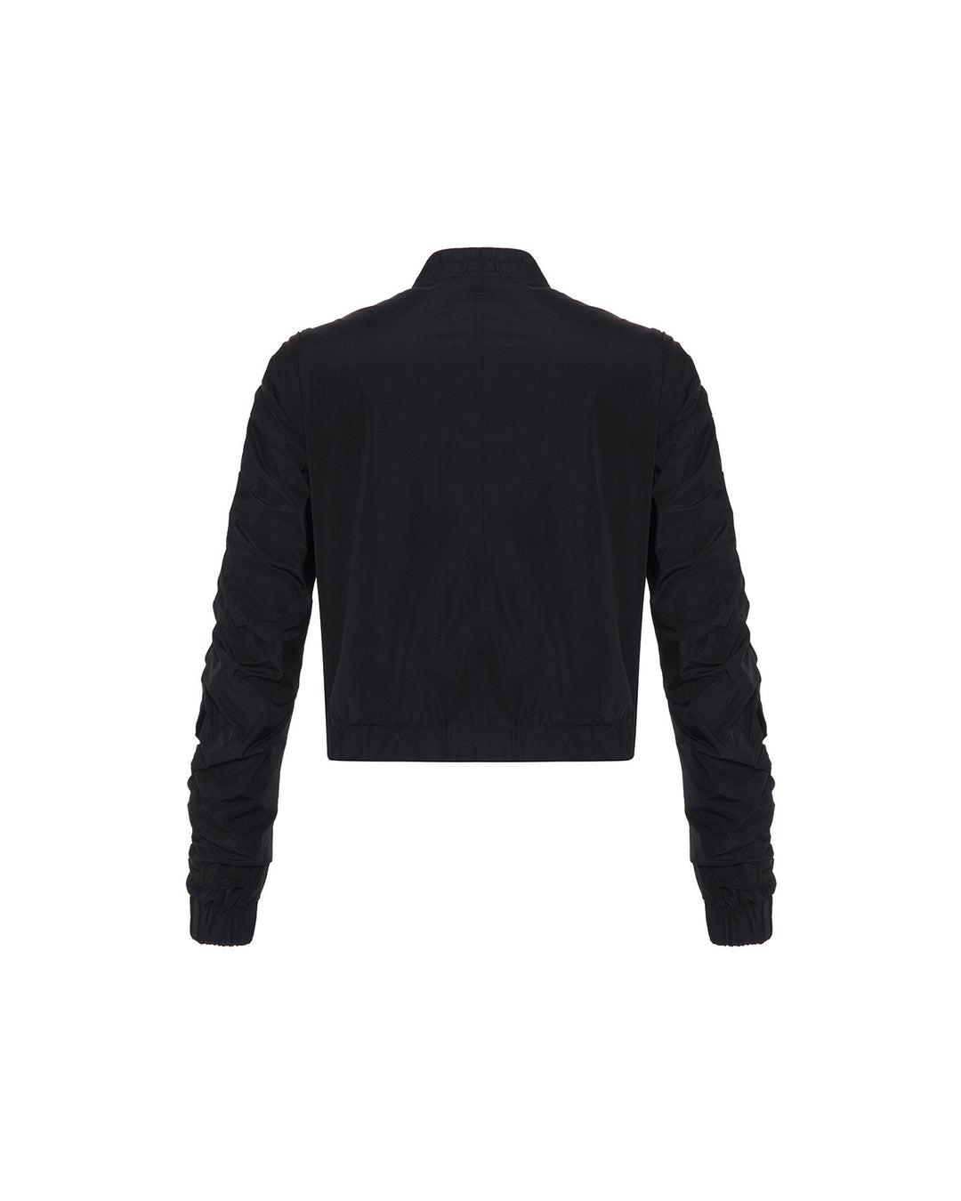 Theia Zip Taffeta Bomber