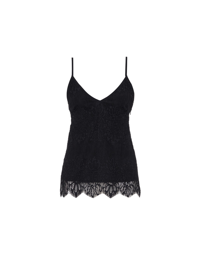 Calliope Lace Banded Tank