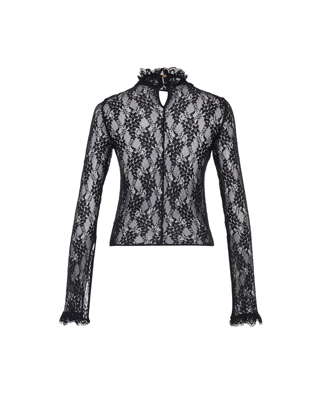 Artemis Lace Mockneck Top