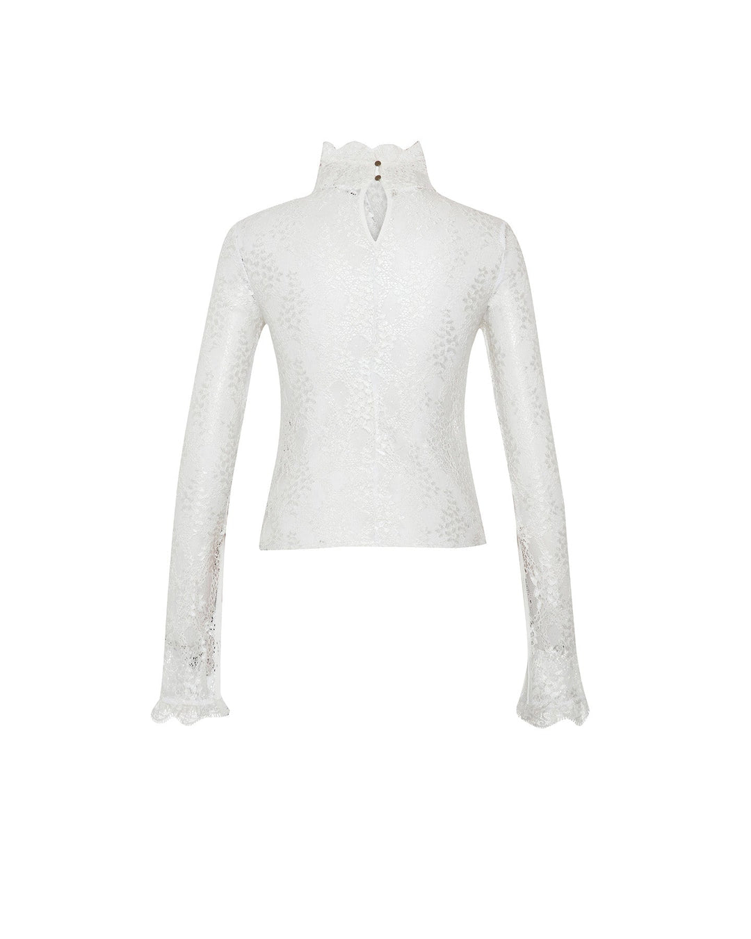 Artemis Lace Mockneck Top