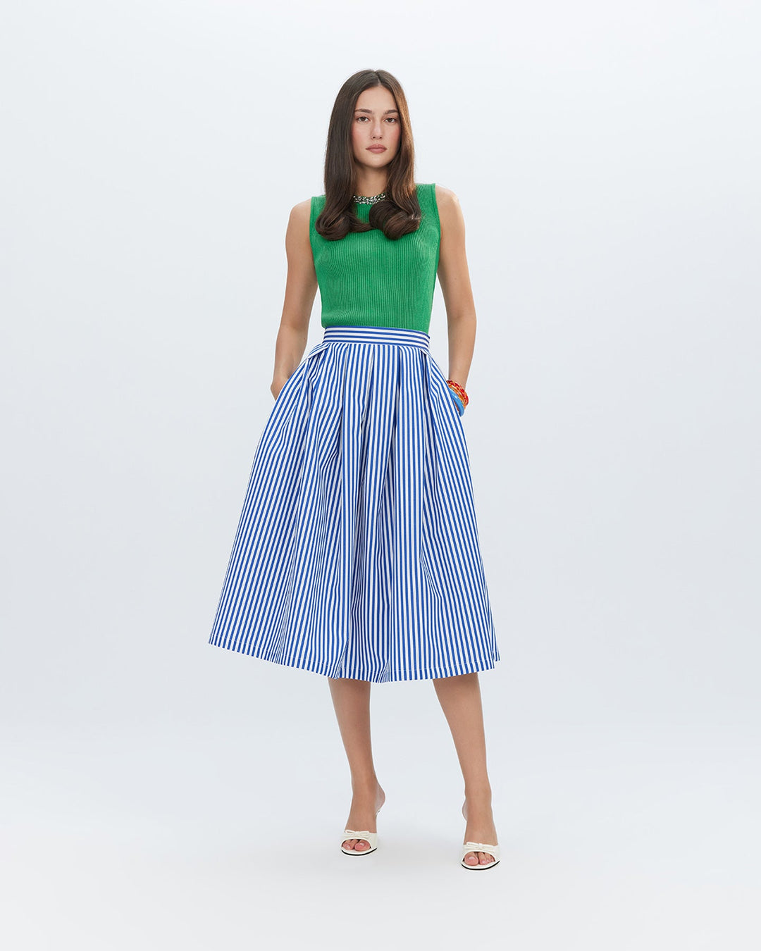 Nomia Embelished Rib Tank