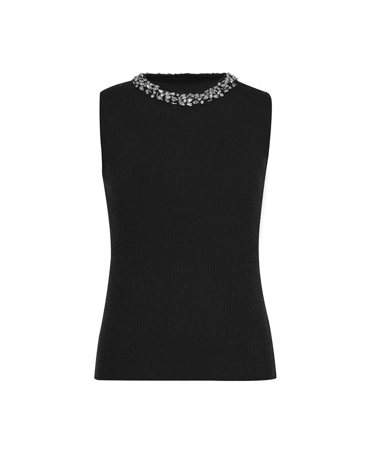 Nomia Embelished Rib Tank