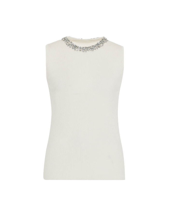 Nomia Embelished Rib Tank