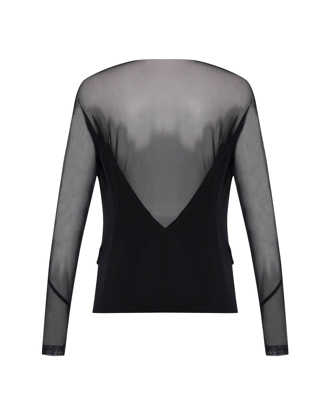 Aphrodite Mesh Sleeve Knit Jacket