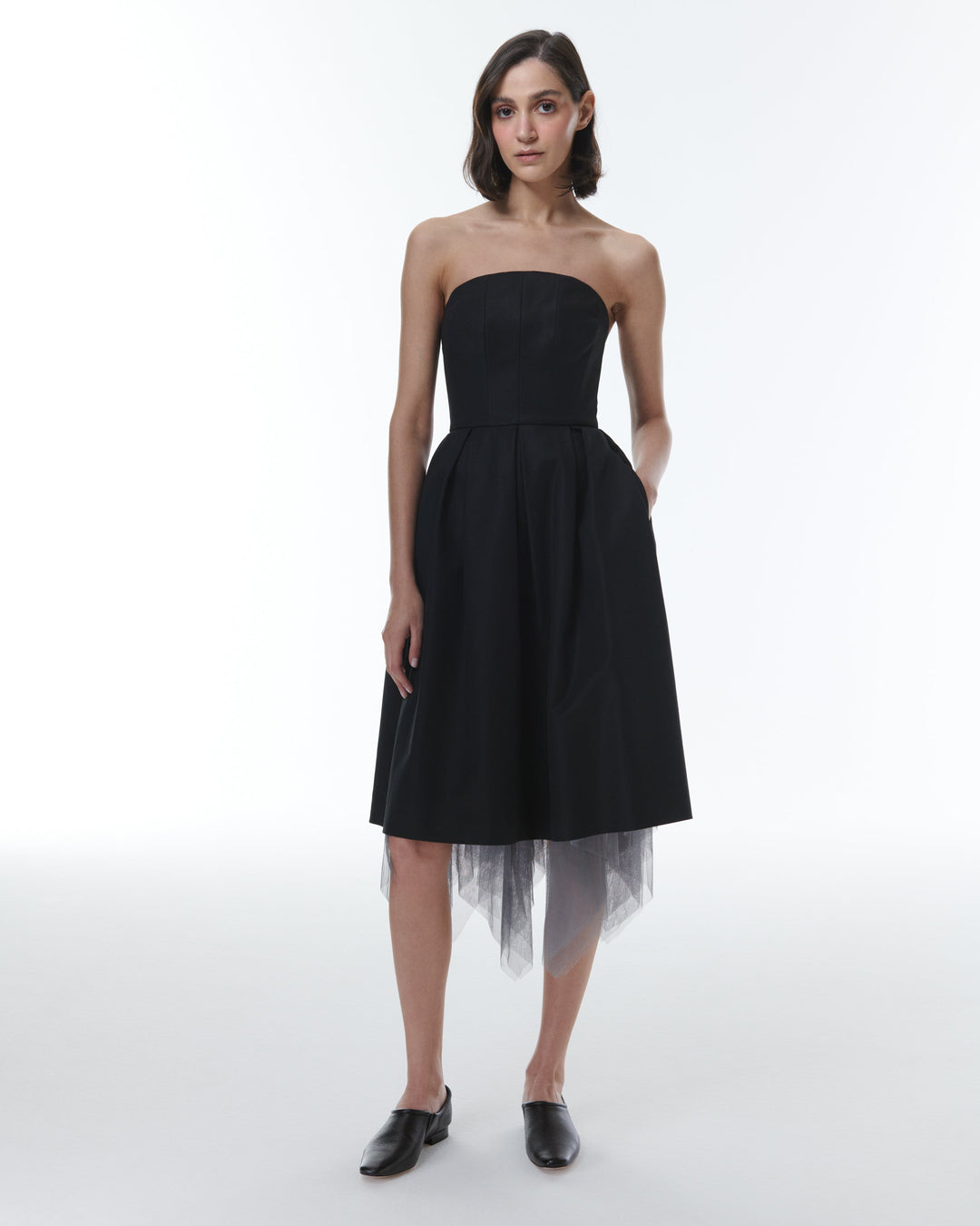 Aphrodite Dress with Tulle Hem