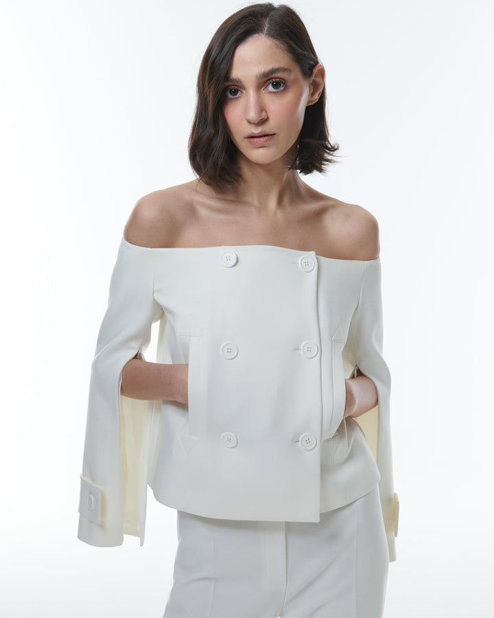 Daphne Off-Shoulder Jacket