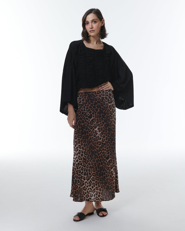 Kallisto Ruched Kimono Top
