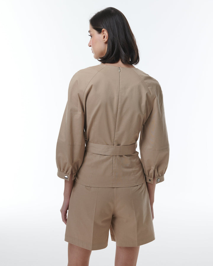 Thallo Belted Top