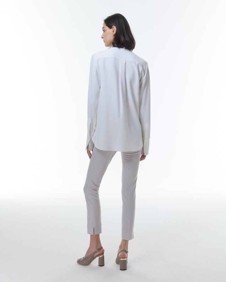 Eudora Lace-Up Blouse